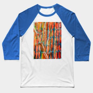 LivingCoral Sugarcane Baseball T-Shirt